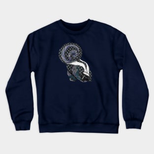 Skunk Totem Animal Crewneck Sweatshirt